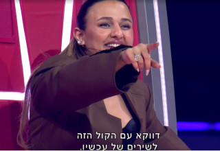 דה וויס: עדן בן זקן  (צילום: צילום מסך רשת 13)