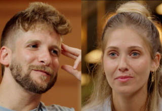 חתונה ממבט ראשון: עומר בר, ויקי חלמי (צילום: קשת 12)