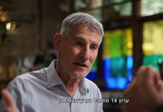 יאיר גולן בתוכניתו של עמרי אסנהיים (צילום: צילום מסך רשת 13)