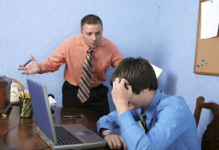 בוס בעבודה (צילום: אינגאימג')