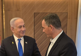 אלי זפרני ונתניהו (צילום: פרטי)