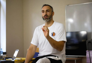 אנג'לו צגארקיס (צילום: אתר רשמי, באדיבות מכבי עירוני רמת גן)