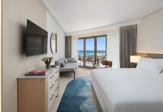 חדרי ה- Premium Terrace במלון דיוויד אינטרקונטיננטל (צילום: אורי אקרמן)