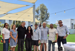חנוכת פארק הלוחמים החדש במקסיקו (צילום: יחצ)
