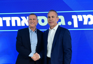גלעד ארדן, יולי אדלשטיין (צילום: אבשלום ששוני)