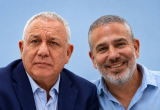 ינון מגל, גדי איזנקוט (צילום: אבשלום ששוני, מרק ישראל סלם, פלאש 90,חיים גולדברג פלאש 90)