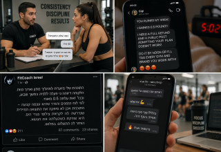 ניסתה לעקוץ ונכשלה (צילום: עיבוד מחשב: מעריב אונליין)