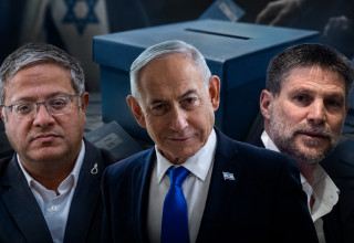 בצלאל סמוטריץ, בנימין נתניהו, איתמר בן גביר (צילום: פלאש 90)