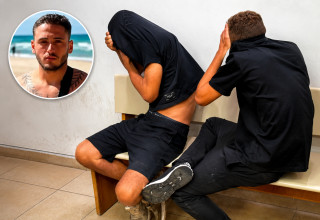 החשודים בפרשת אלדר דיין (צילום: דוברות המשטרה,הודיה רן, וואלה)