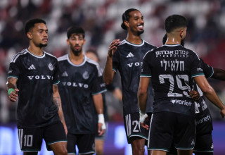נייג'ל לונווייק, ברוניניו, מכבי חיפה (צילום: מאור אלקסלסי)