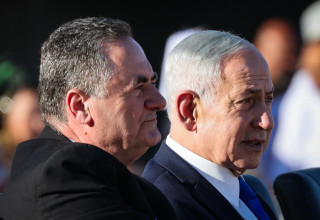 בנימין נתניהו, ישראל כ"ץ (צילום: פלאש 90)