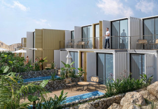 הדמיה של מלון ניקס ים המלח, רשת פתאל (צילום: רחל אברהם)