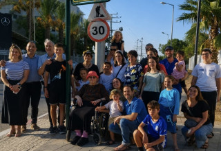 רחוב על שם יואל שיפטן ז"ל בפתח תקווה (צילום: בארי פ)
