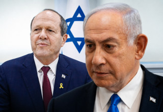בנימין נתניהו, ניר ברקת  (צילום: אבשלום ששוני,תומר אפלבאום, הארץ, פול)