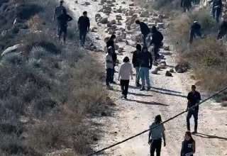 פעילי ימין בקוסרא (צילום: רשתות חברתיות)