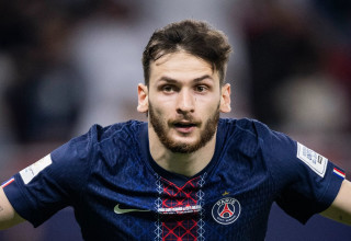 שחקן פריז סן ז'רמן, חביצ'ה קברצחליה (צילום: GettyImages, Franco Arland)