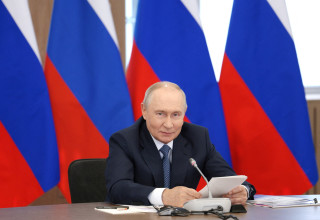 ולדימיר פוטין (צילום: Sputnik/Gavriil Grigorov/Pool via REUTERS)