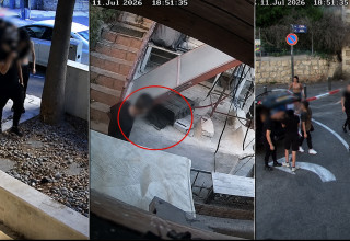 רצח בניהו רזי (צילום: דוברות המשטרה,מצלמות אבטחה)