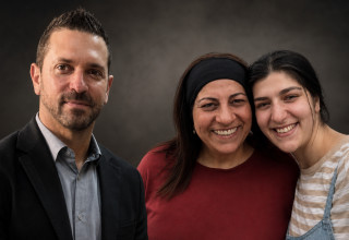 מלי וליאל יהלומי, וולטר (צילום: רשתות חברתיות)