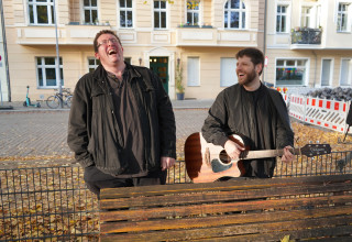 כתבה על Adam & Eyal (צילום: אורן בירנברג)