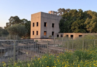מפעל המים הבריטי בגן הלאומי ירקון (צילום: מור ויזל, רשות הטבע והגנים)