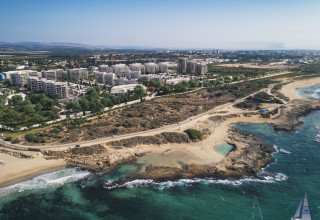 שכונה חדשה ליד חוף אכזיב (צילום: הדמיה,3DIVISION)