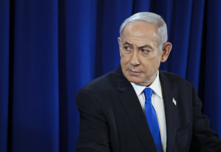 בנימין נתניהו (צילום: Nir Elias / POOL / AFP via Getty Images)