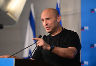 נפתלי בנט, כנס תפיסת הביטחון של ישראל (צילום: אבשלום ששוני)