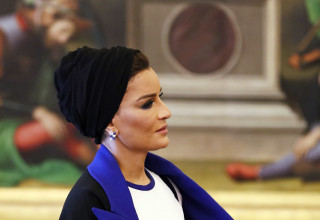 שייח'ה מוזא (צילום: Vatican Pool.GettyImages)