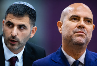 אמיר אוחנה, שלמה קרעי (צילום: חיים גולדברג פלאש 90,אורן בן חאקון פלאש 90)