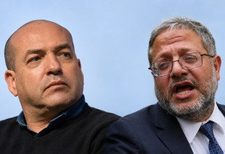 איתמר בן גביר, איל ברקוביץ' (צילום: פלאש 90,רויטרס)