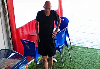החשוד ברצח יאניס ישובייב (צילום: מצלמות אבטחה)