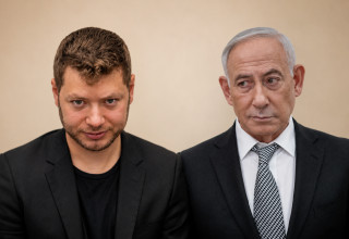 בנימין נתניהו, יאיר נתניהו (צילום: יונתן זינדל, פלאש 90,חיים גולדברג, פלאש 90)