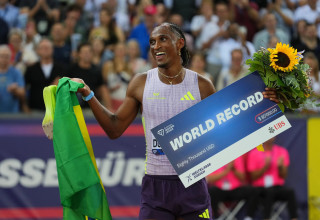 האתלט הברזילאי אליסון דוס סנטוס (צילום: GettyImages, Sona Maleterova)