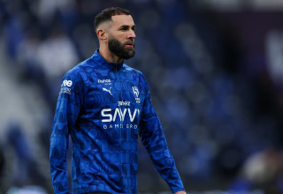 קארים בנזמה במדי אל הילאל (צילום: GettyImages)