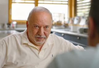 אביגדור ליברמן בריאיון אצל עמרי אסנהיים (צילום: ערוץ 13)