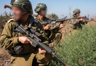 תרגיל חיילי צה"ל במרחב רמת הגולן (צילום: דובר צה"ל)