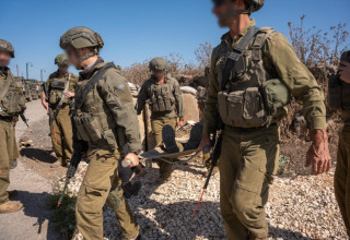 חיילי צה"ל בתרגיל צבאי במרחב רמת הגולן (צילום: דובר צה"ל)