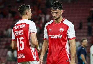 אכזבו את המאמן, את עצמם ואת האוהדים. באר שבע (צילום: קובי אליהו)