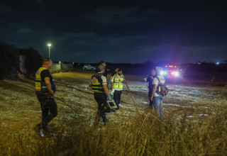 אירוע הירי שבו נהרג לוחם מג"ב דוד הוייר עמרני (צילום: טל גל, פלאש 90)