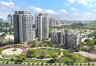 הדמיית פרויקט MIA של חברת גיא ודורון לוי בבאר יעקב (צילום: שירה שכטר)