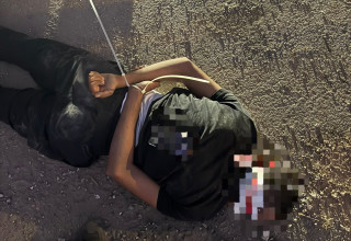 אחד החשודים בירי בלוד שנעצר (צילום: דוברות המשטרה)