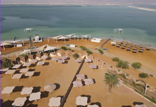מתחם הקמפינג החדש בעין בוקק   (צילום: מתן כהן)