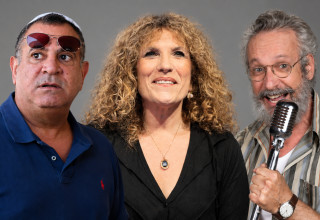 נורית גלרון, אלי יצפאן, שמואל וילוז'ני (צילום: אבשלום ששוני, גיא צרף, משה שי)
