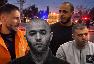 בכירי ארגוני הפשיעה במגזר הערבי (צילום: פלאש 90,דוברות המשטרה,דוברות מד"א)