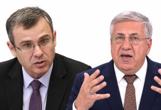 יעקב ברדוגו, יריב לוין  (צילום: הדס פרוש פלאש 90,צילום מסך ערוץ 14)