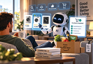 סוכן בינה מלאכותית, אילוסטרציה (צילום: AI)