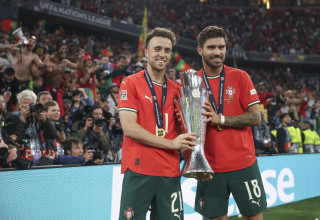 רובן נבס ודיוגו ז'וטה (צילום: Maja Hitij - UEFA / Contributor)