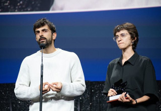 יובל אברהם, רחל שור (צילום: Laurent Hou / Hans Lucas / AFP via Getty Images)