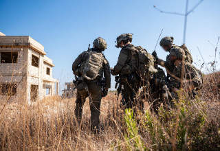 כוחות צה"ל בדרום לבנון: פעילות אוגדה 91 לטיהור המרחב  (צילום: דובר צה"ל)